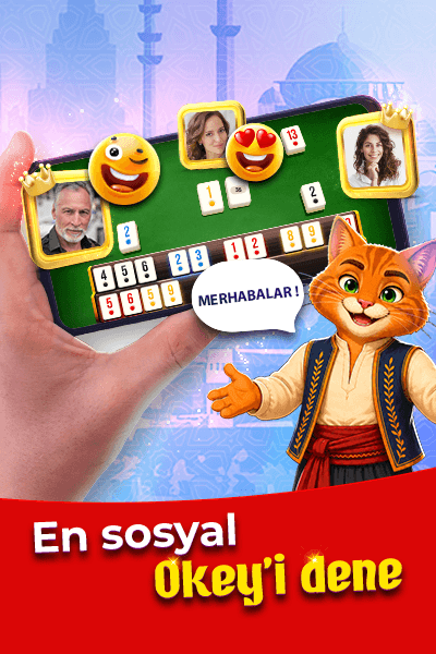 En sosyal Okey'i dene